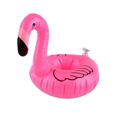 Red Flamingo Floating