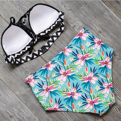 Bikinis High Waist Swimsuit