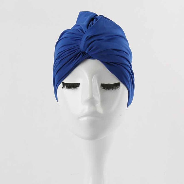 Pleated Knot Swimming Cap