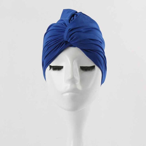 Pleated Knot Swimming Cap