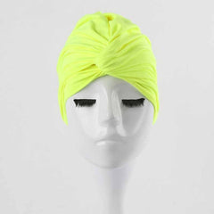 Pleated Knot Swimming Cap
