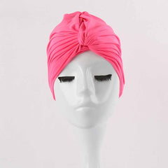 Pleated Knot Swimming Cap
