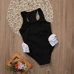 Kids Swimwear Swan Print