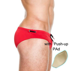 Push-Up Pad Swim Trunks
