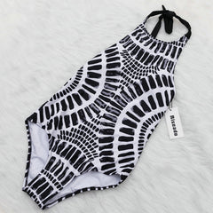 High Neck Sexy Swimwear