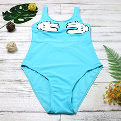 Hand One Piece Swimsuit