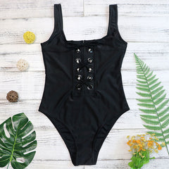 Strappy One Piece Swimwear