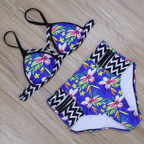 Bikinis High Waist Swimsuit