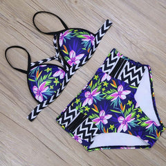 Bikinis High Waist Swimsuit