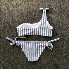 One Shoulder Bikini Two Pieces
