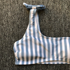 One Shoulder Bikini Two Pieces
