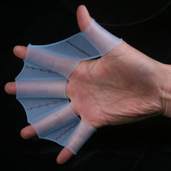 Finger Fin Learning Swimming