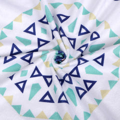 Deer Round Beach Towel
